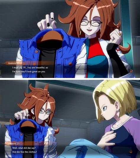 android 21 x android 18